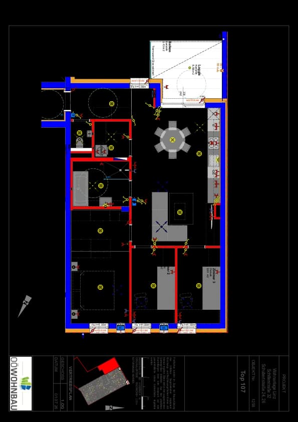 4-Zimmer-Wohnung kaufen in Linz – 84,21 m², € 571.114 – Bild 3 von 3