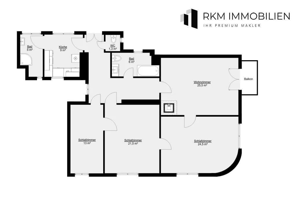 4-Zimmer-Wohnung kaufen in Wien – 121 m², € 849.000 – Bild 12 von 12