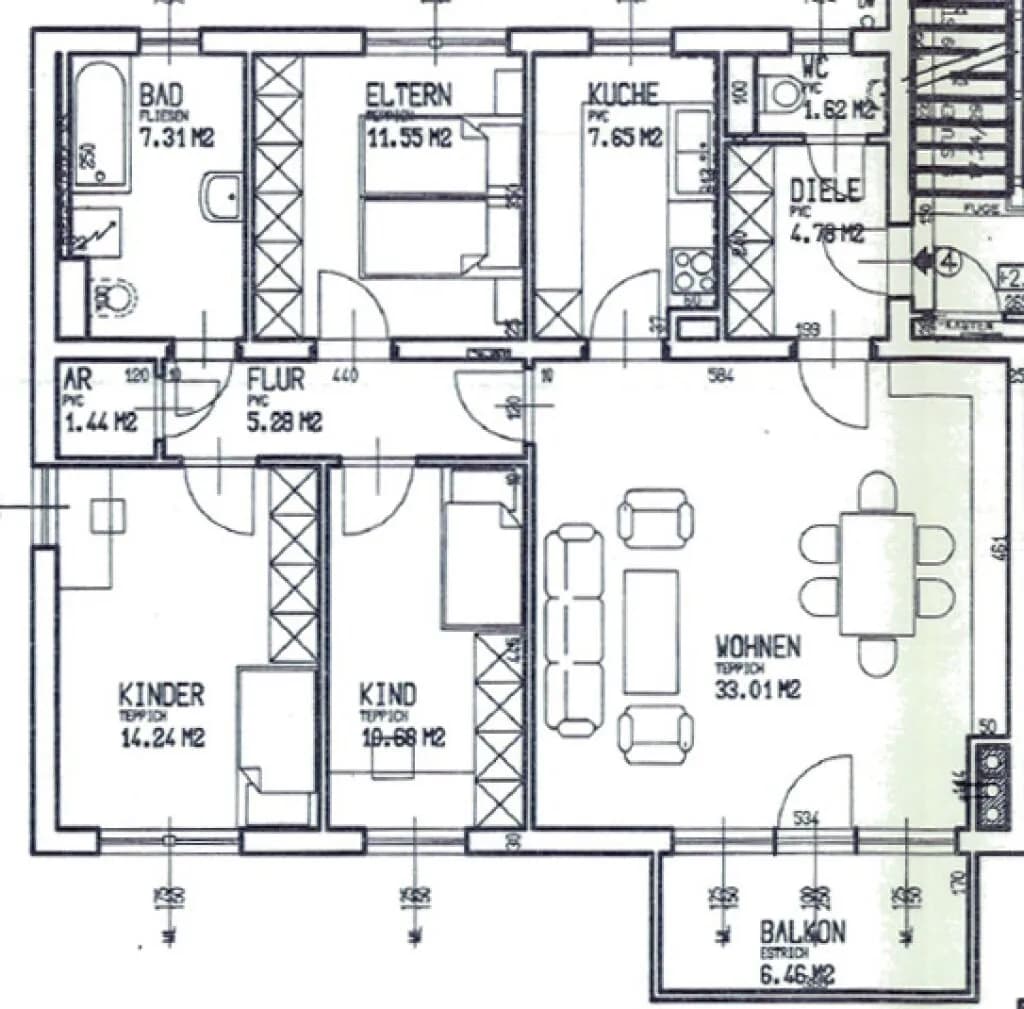 4-Zimmer-Wohnung kaufen in Graz – 98 m², € 349.000 – Bild 12 von 12