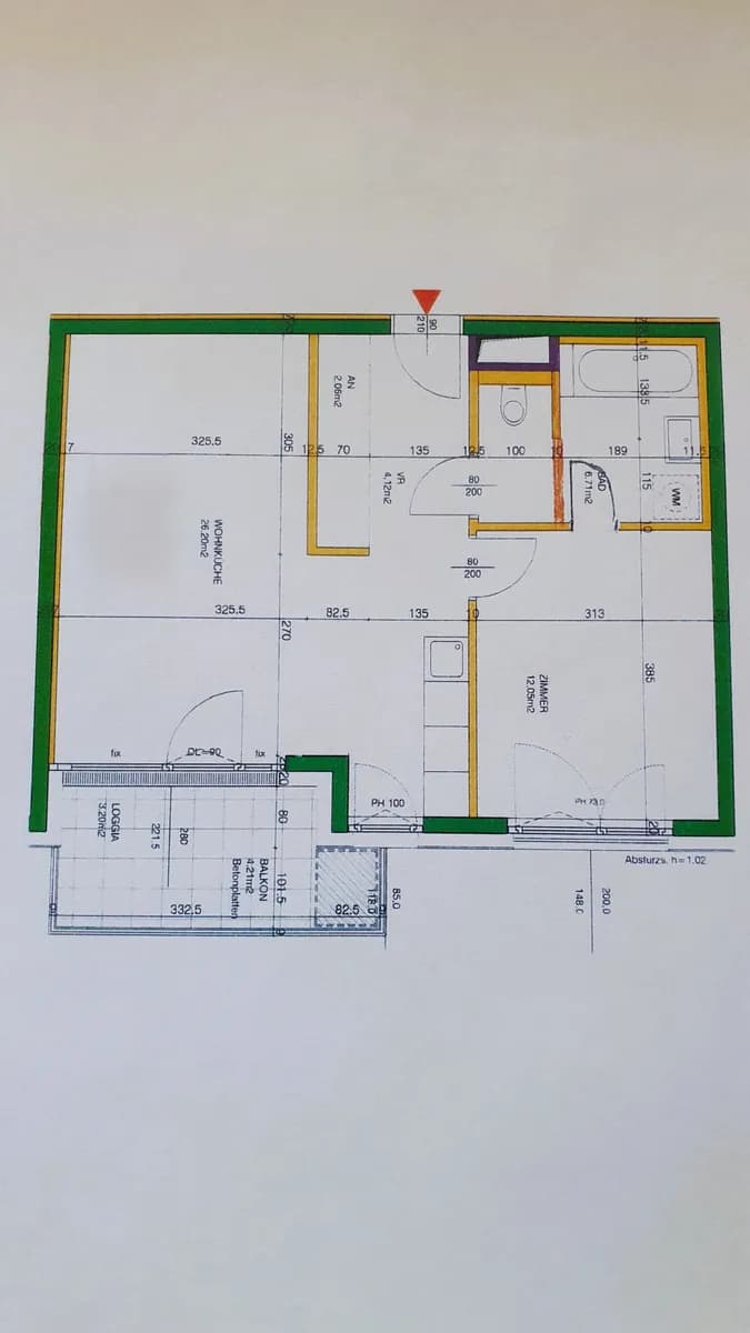 2-Zimmer-Wohnung mieten in Wien – 51 m², € 929 – Bild 12 von 12