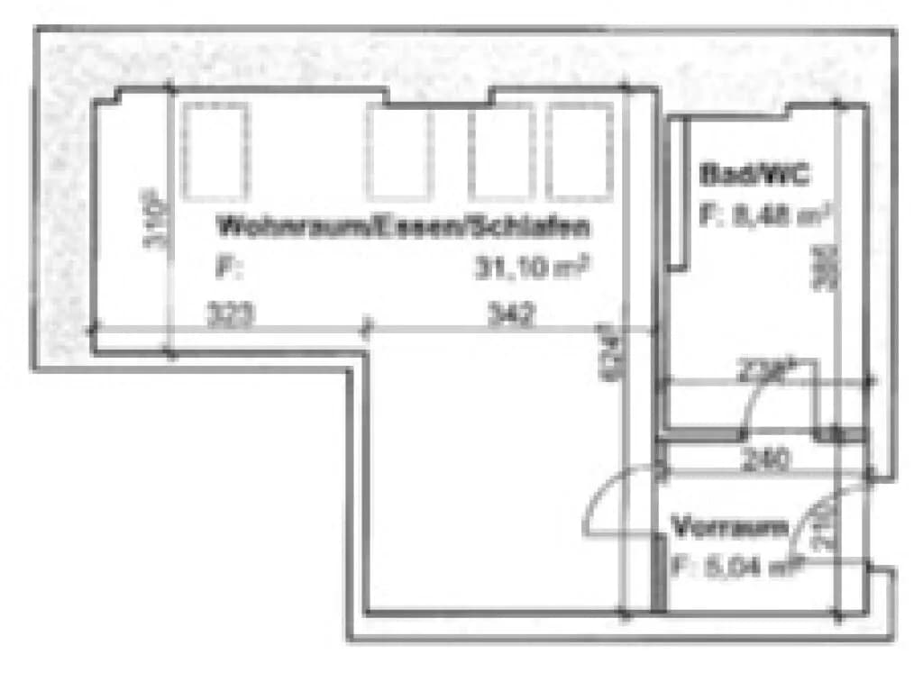 1-Zimmer-Wohnung mieten in Murtal – 44,62 m², € 344 – Bild 5 von 5