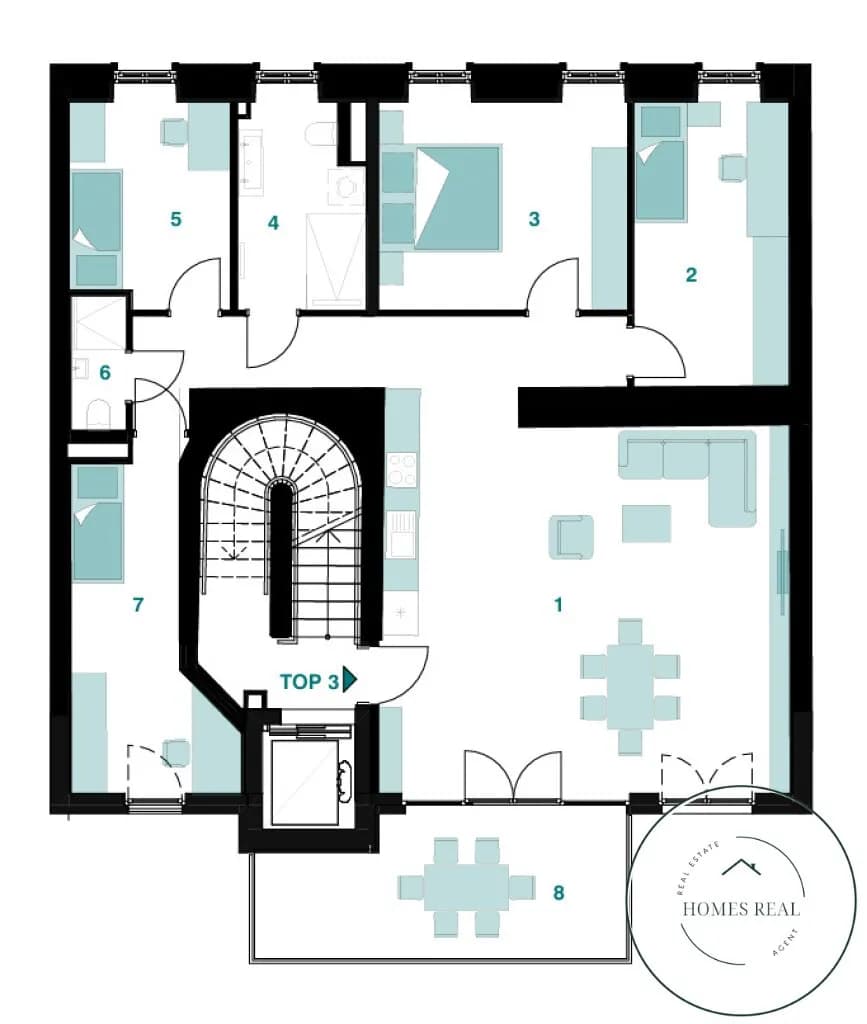 5-Zimmer-Wohnung kaufen in Wien – 111,93 m², € 885.000 – Bild 10 von 11