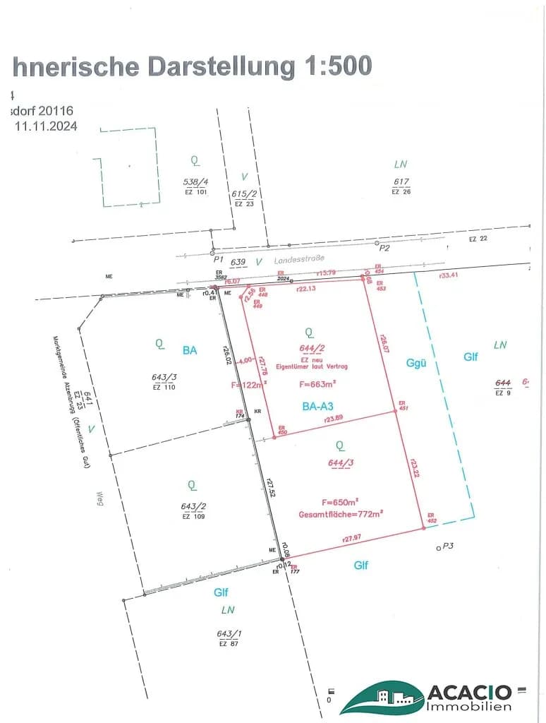 Grundstück kaufen in Tulln – 772 m², € 70.000 – Bild 3 von 3