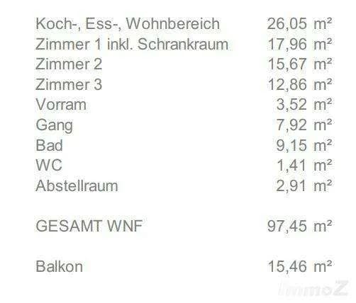 4-Zimmer-Wohnung kaufen in Wien – 97 m², € 808.290 – Bild 3 von 3