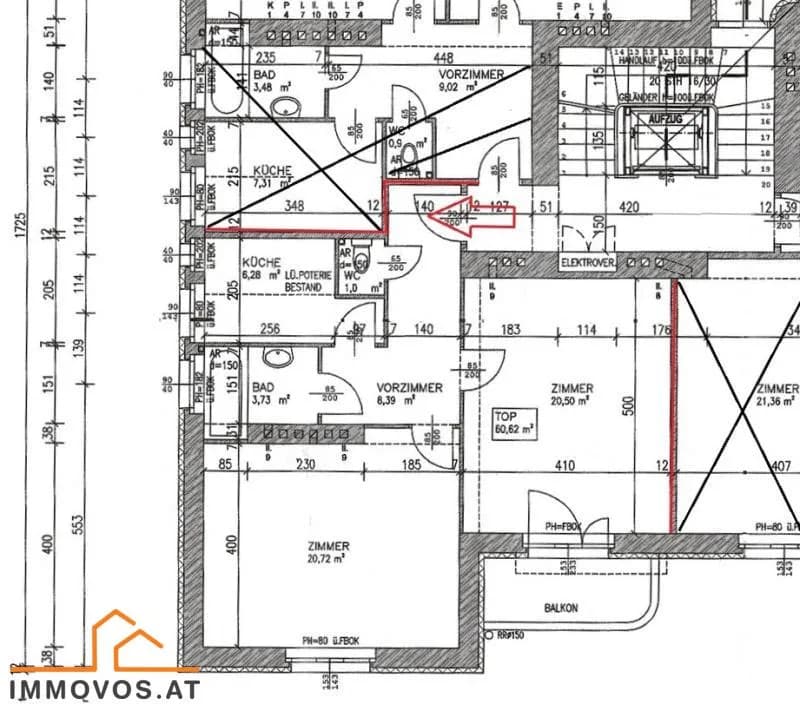 2-Zimmer-Wohnung kaufen in Wien – 61 m², € 399.000 – Bild 8 von 24