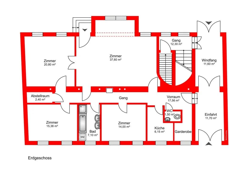 13-Zimmer-Haus kaufen in Wien – 432 m², € 2.350.000 – Bild 24 von 27