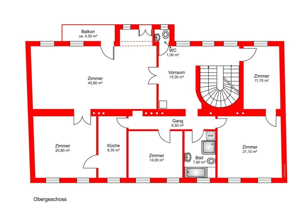 13-Zimmer-Haus kaufen in Wien – 432 m², € 2.350.000 – Bild 25 von 27