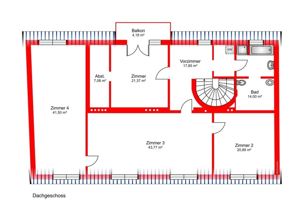 13-Zimmer-Haus kaufen in Wien – 432 m², € 2.350.000 – Bild 26 von 27