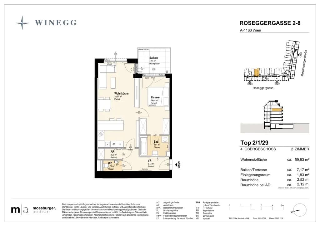 Immobilie kaufen in Wien – 59,8 m², € 386.900 – Bild 10 von 10