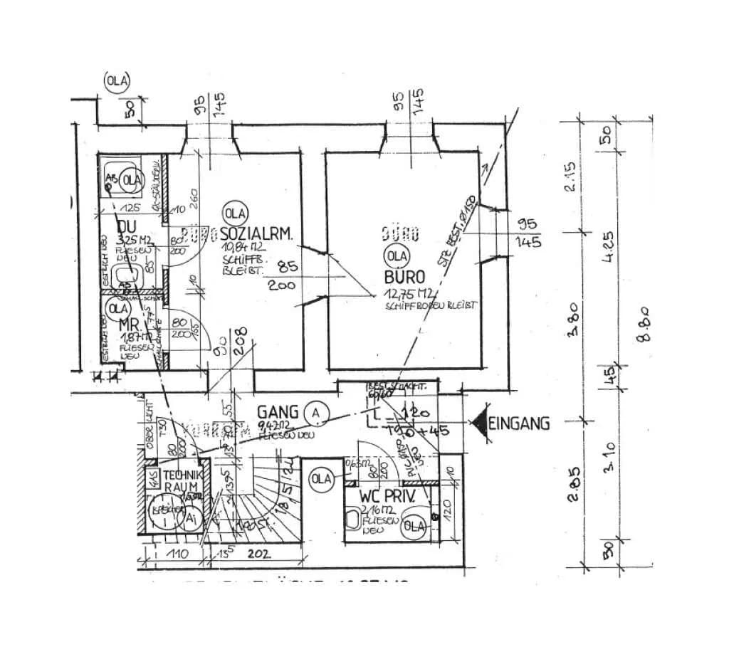 8-Zimmer-Gewerbeimmobilie mieten in Graz – 157 m², € 1.969 – Bild 25 von 25