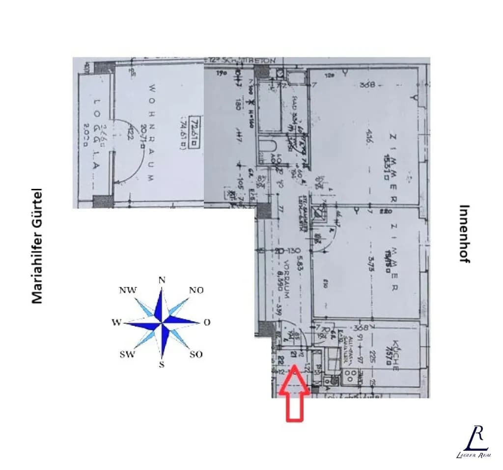 3-Zimmer-Wohnung kaufen in Wien – 72 m², € 359.000 – Bild 8 von 9