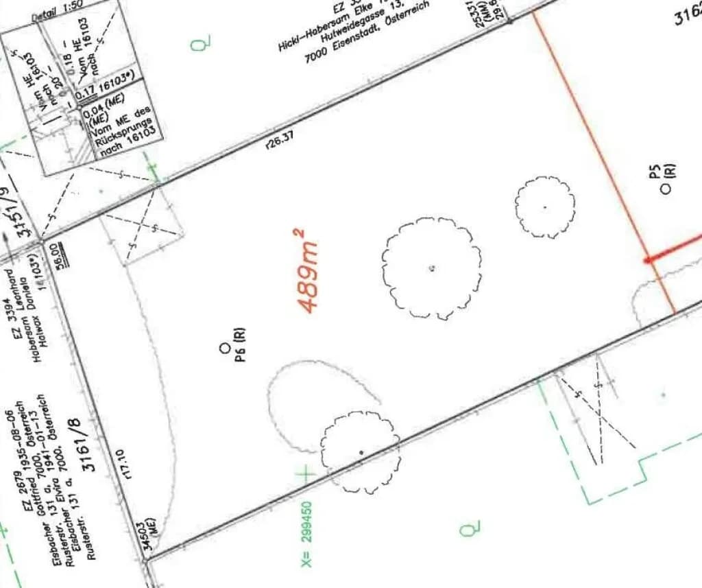 Grundstück kaufen in Eisenstadt – 489 m², € 159.000