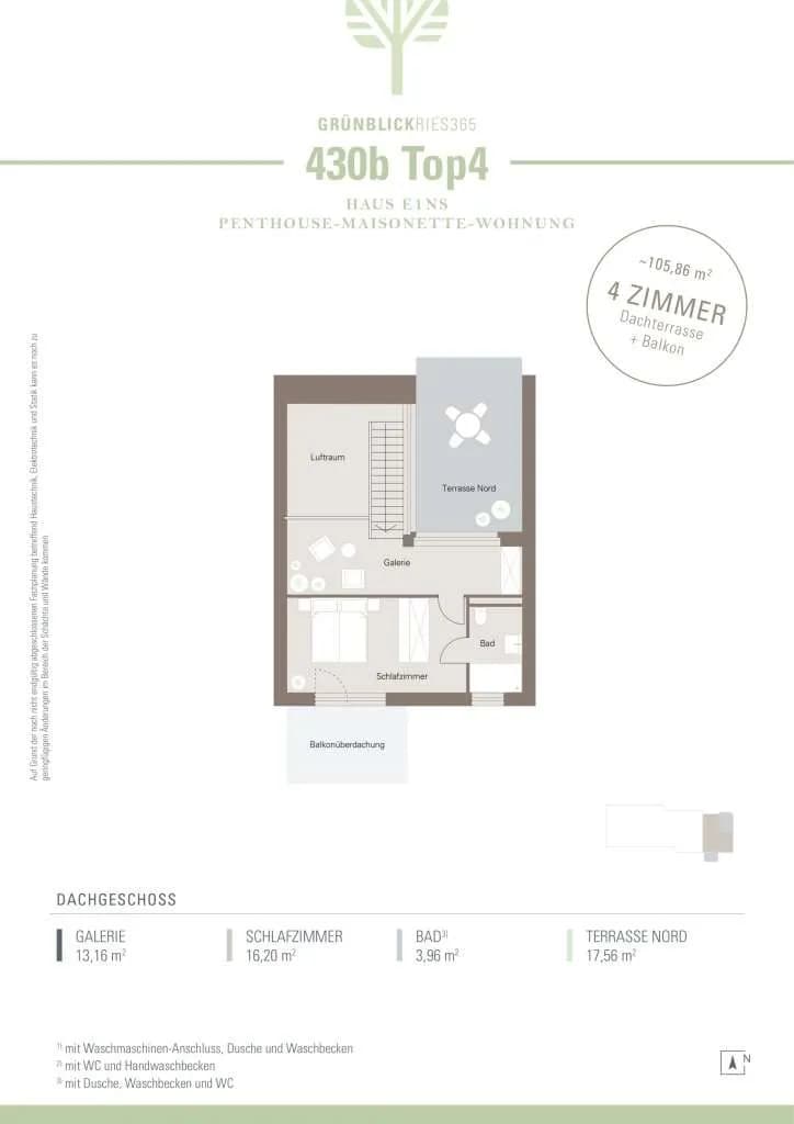 3-Zimmer-Wohnung kaufen in Graz – 105,86 m², € 418.837 – Bild 6 von 6