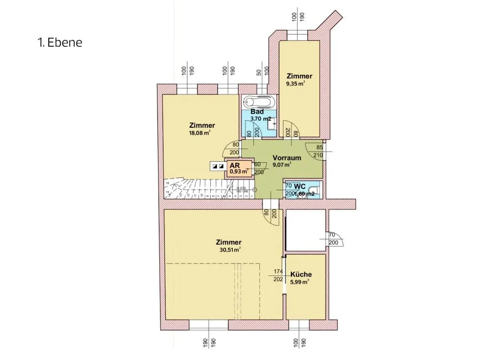 4-Zimmer-Wohnung mieten in Wien – 124,61 m², € 2.953 – Bild 32 von 33
