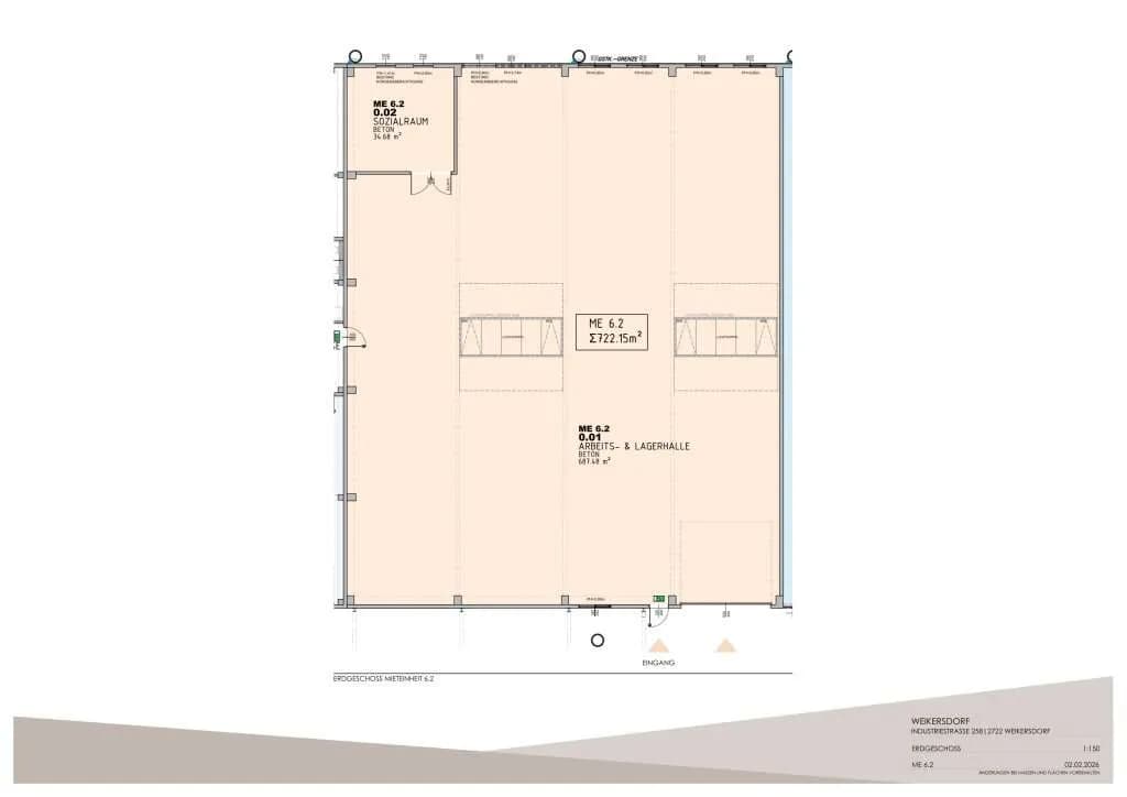 Gewerbeimmobilie mieten in Wiener Neustadt Land – 1 825 m², € 11.200 – Bild 7 von 7