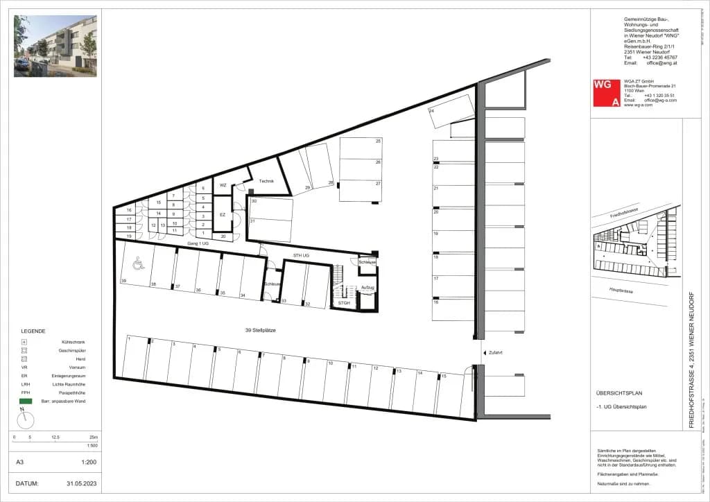 3-Zimmer-Wohnung mieten in Mödling – 77,86 m², € 1.786 – Bild 14 von 14