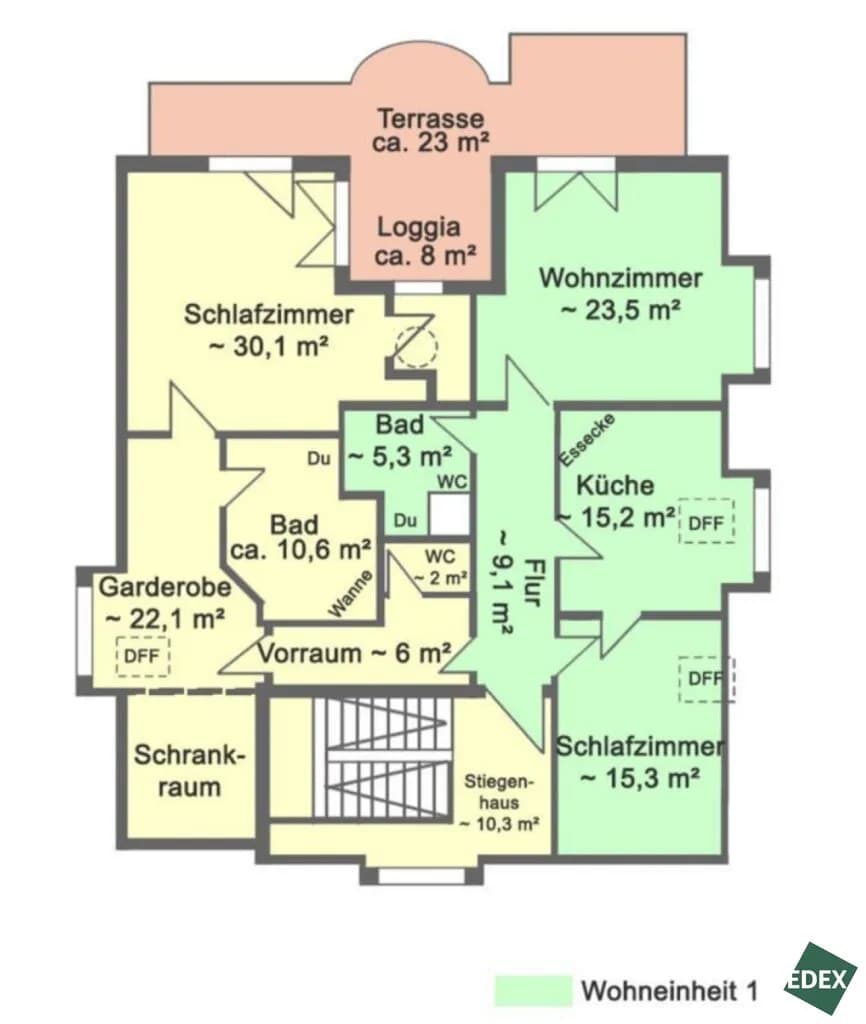 6-Zimmer-Haus mieten in Mödling – 329 m², € 4.500 – Bild 54 von 55