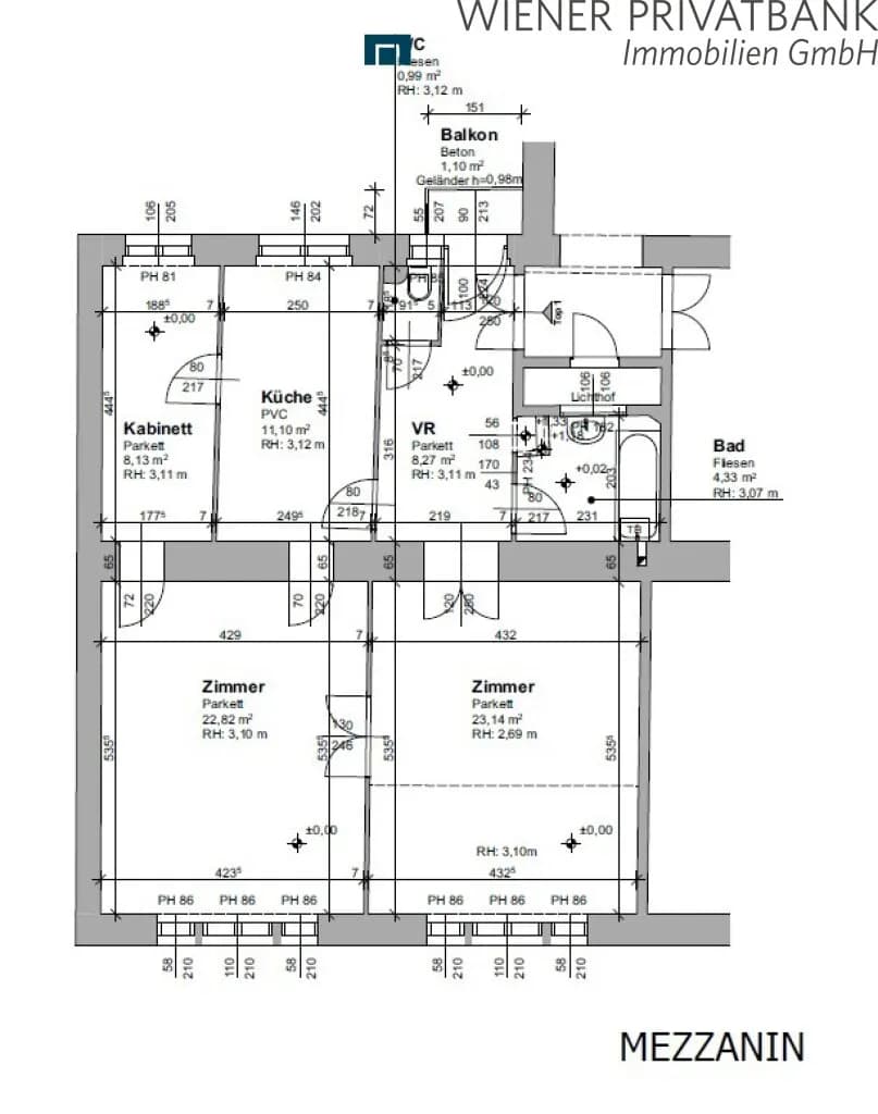 3-Zimmer-Wohnung kaufen in Wien – 77,65 m², € 430.000 – Bild 28 von 28