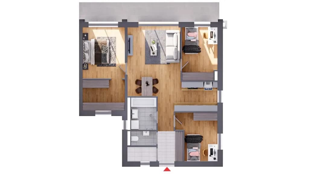 4-Zimmer-Wohnung kaufen in Krems Land – 82,61 m², € 511.111 – Bild 3 von 19