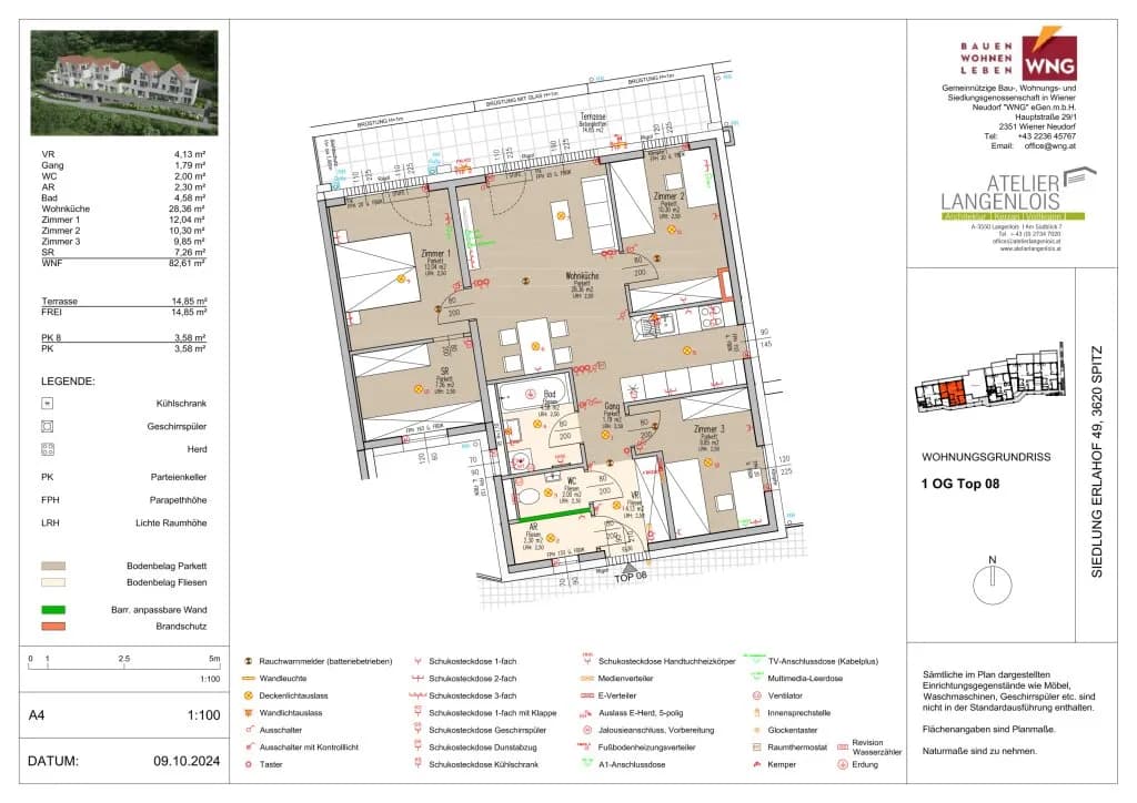 4-Zimmer-Wohnung kaufen in Krems Land – 82,61 m², € 511.111 – Bild 15 von 19