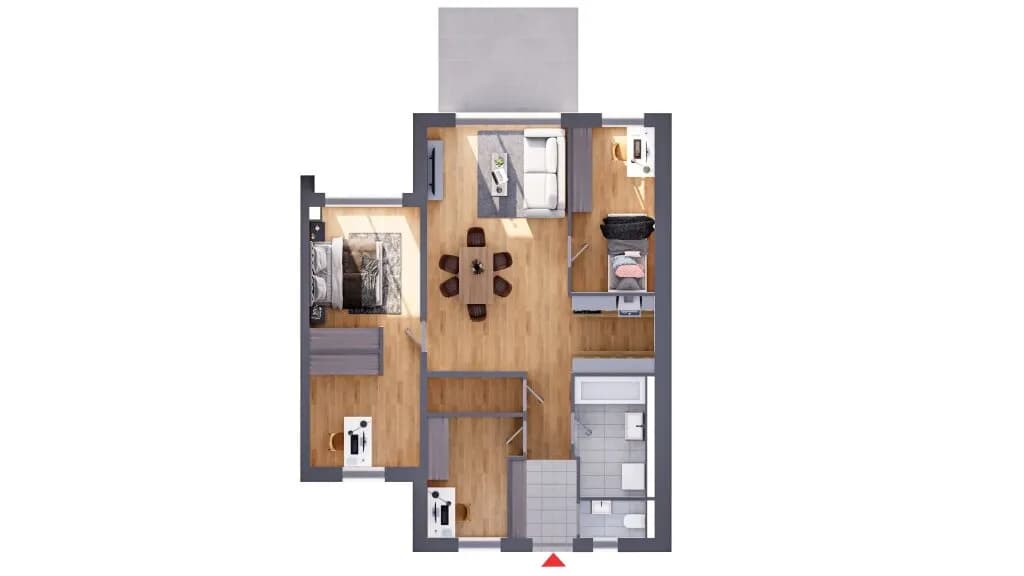 3-Zimmer-Wohnung kaufen in Krems Land – 95,03 m², € 564.352 – Bild 3 von 19