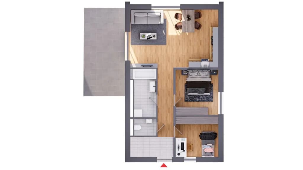 3-Zimmer-Wohnung kaufen in Krems Land – 71,68 m², € 447.222 – Bild 3 von 20