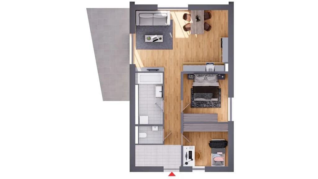 3-Zimmer-Wohnung kaufen in Krems Land – 71,58 m², € 452.546 – Bild 3 von 20