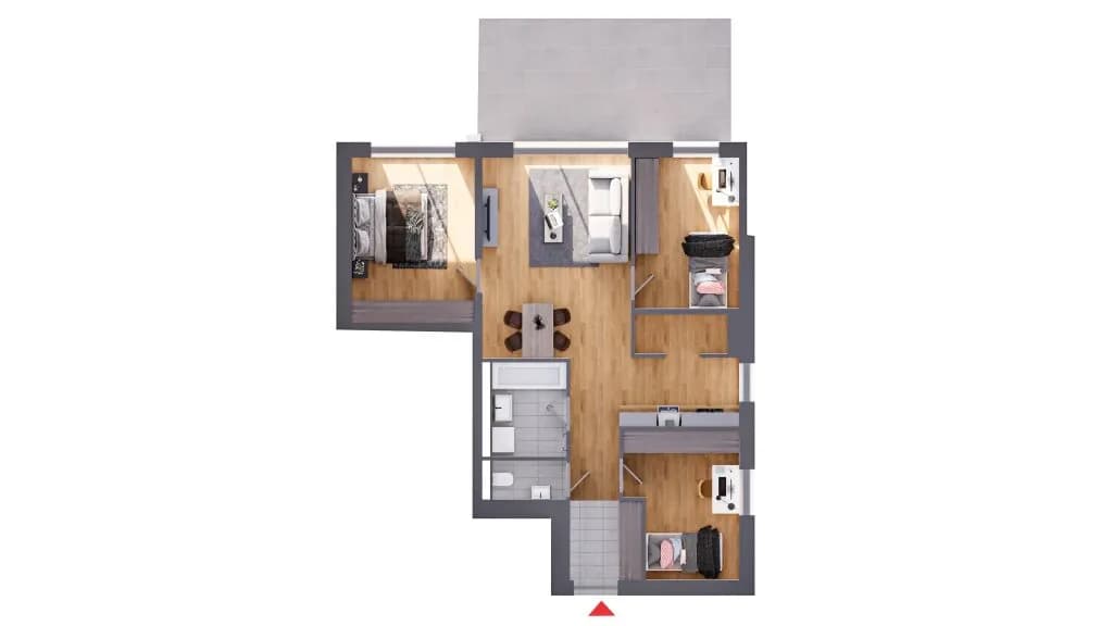 4-Zimmer-Wohnung kaufen in Krems Land – 79,19 m², € 511.111 – Bild 3 von 19