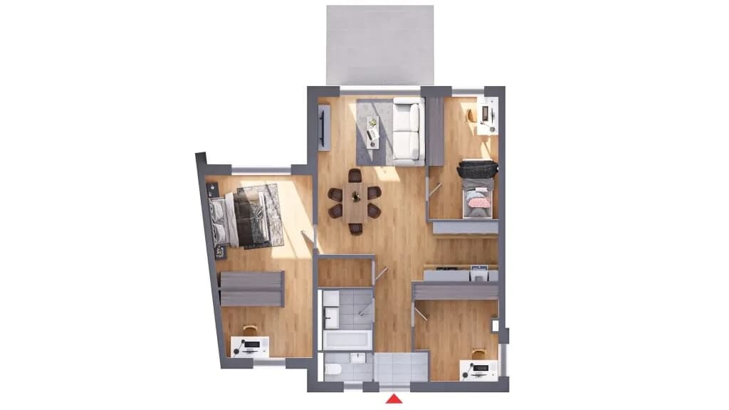 3-Zimmer-Wohnung kaufen in Krems Land – 91,82 m², € 553.704 – Bild 2 von 20
