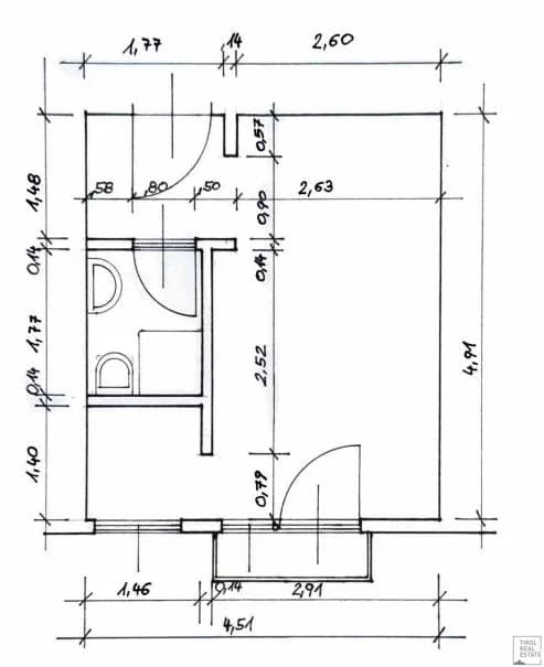 1-Zimmer-Wohnung kaufen in Innsbruck – 24,2 m², € 185.500 – Bild 14 von 14