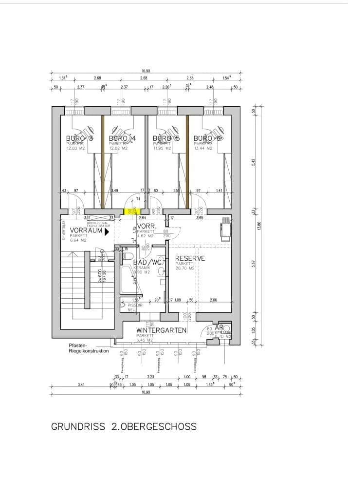 Gewerbeimmobilie mieten in Ried im Innkreis – 201 m², € 2.565 – Bild 20 von 21
