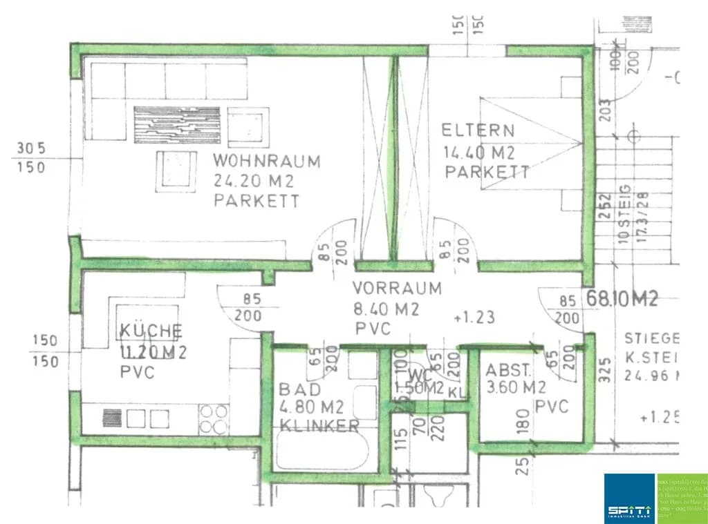 2-Zimmer-Wohnung kaufen in Sankt Veit an der Glan – 66,56 m², € 99.000 – Bild 9 von 9