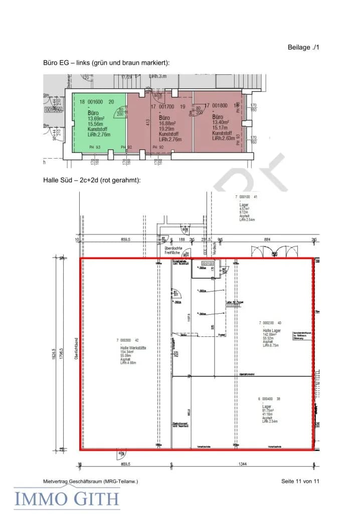 Gewerbeimmobilie mieten in Mödling – 434 m², € 2.506 – Bild 37 von 38