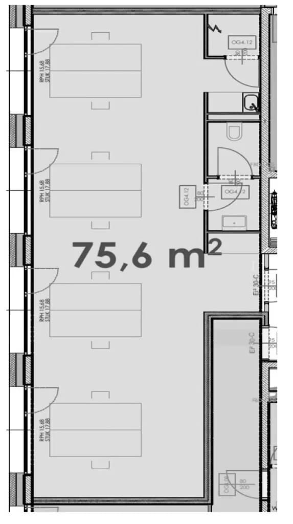 Gewerbeimmobilie mieten in Salzburg Stadt – 76 m², € 1.573 – Bild 11 von 12