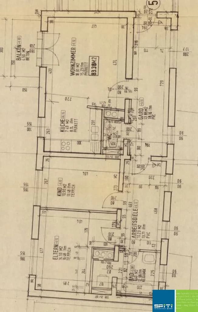 3-Zimmer-Wohnung kaufen in Leoben – 84 m², € 169.900 – Bild 6 von 6