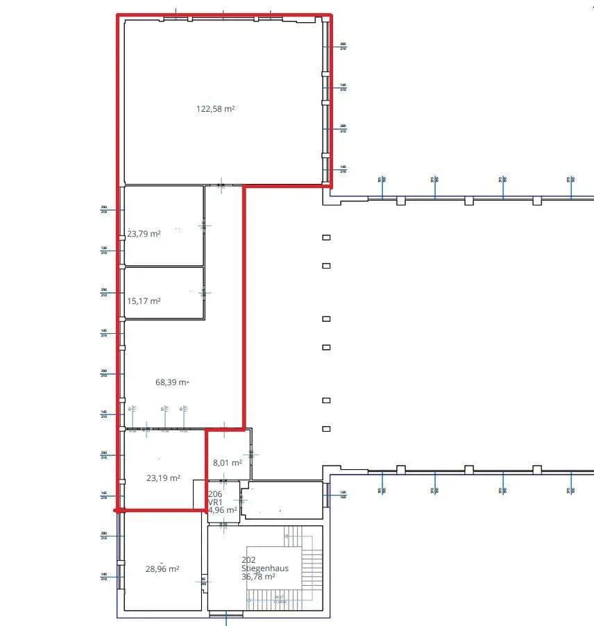 5-Zimmer-Gewerbeimmobilie mieten in Mödling – 253 m², € 2.802 – Bild 5 von 5