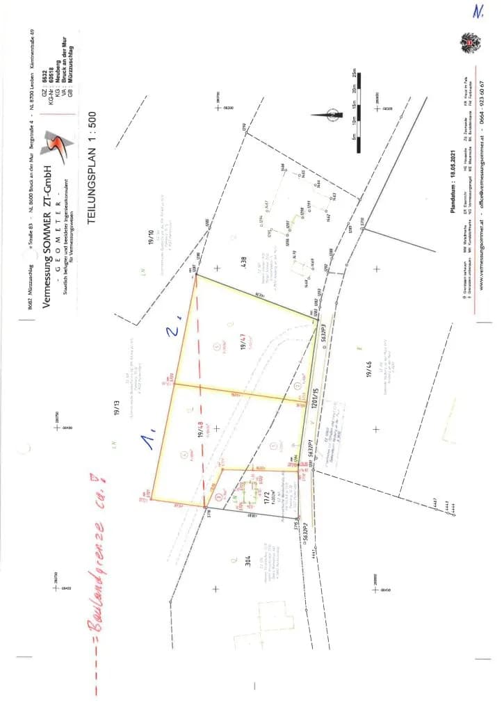 Grundstück mieten in Bruck-Mürzzuschlag – 1 247 m², € 229 – Bild 8 von 10