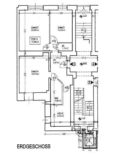 3-Zimmer-Wohnung kaufen in Wien – 75,96 m², € 214.000 – Bild 12 von 13