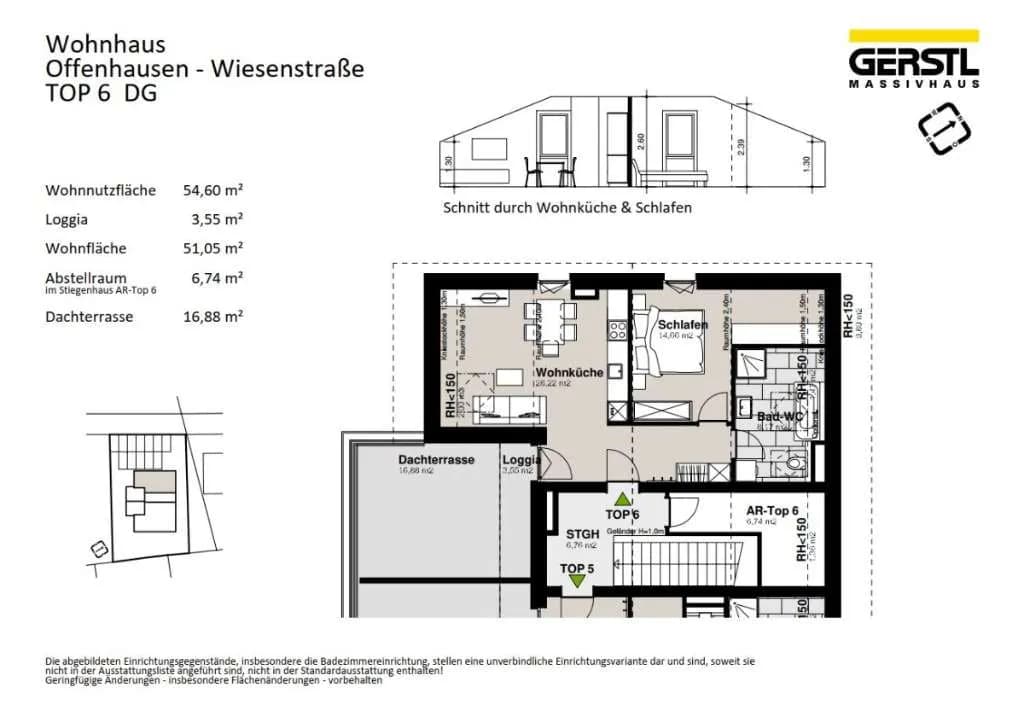 Wohnung kaufen in Wels-Land – 51,05 m², € 249.500 – Bild 20 von 24
