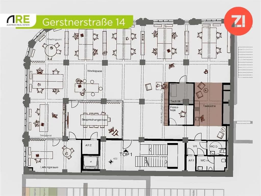 Gewerbeimmobilie mieten in Linz – 1 520 m², € 31.078 – Bild 12 von 15