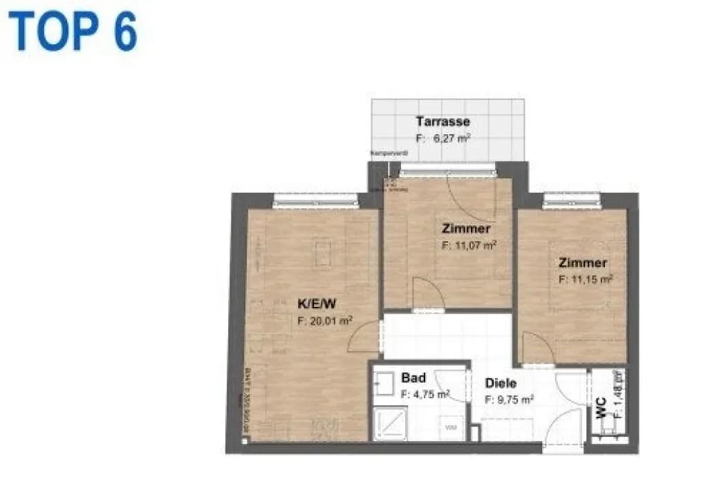 3-Zimmer-Wohnung kaufen in Wien – 77 m², € 589.000 – Bild 14 von 16
