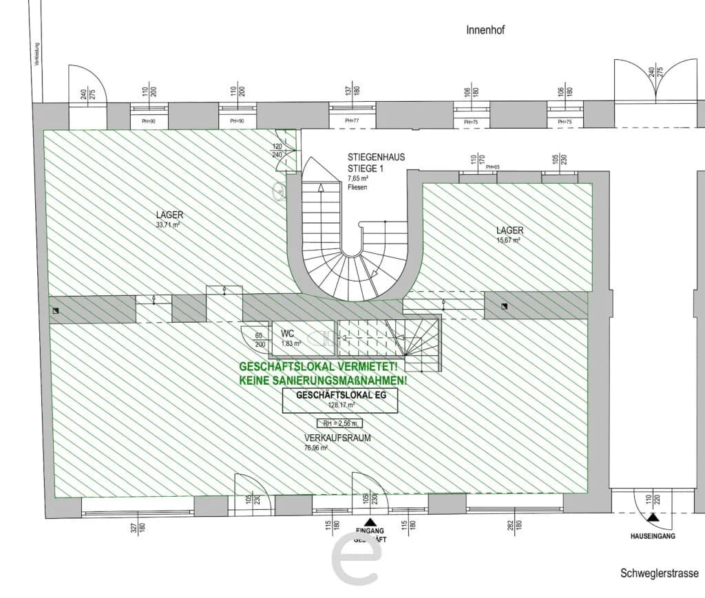Gewerbeimmobilie mieten in Wien – 204 m², € 2.855 – Bild 12 von 12