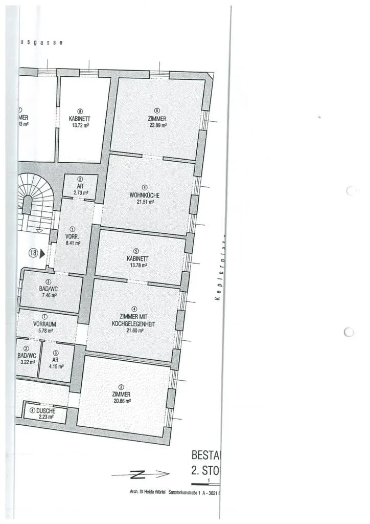 2-Zimmer-Wohnung mieten in Wien – 63,11 m², € 1.000 – Bild 11 von 11