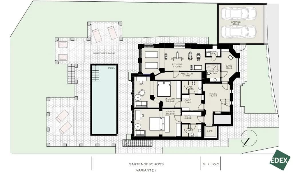 9-Zimmer-Immobilie kaufen in Wien – 440,6 m², € 3.500.000 – Bild 20 von 29