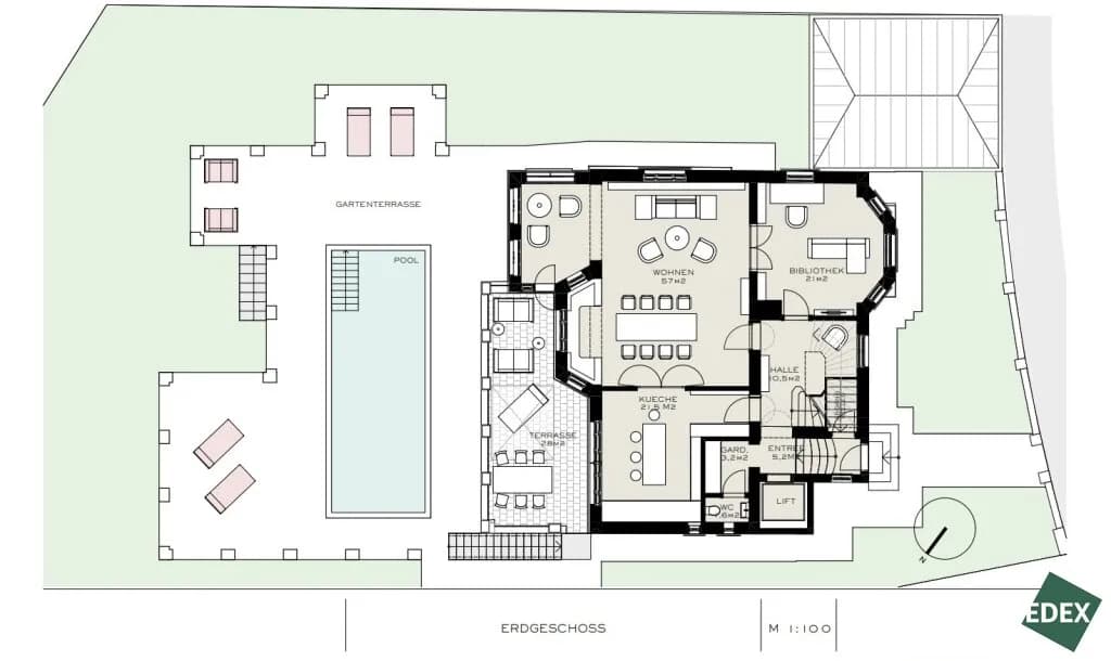9-Zimmer-Immobilie kaufen in Wien – 440,6 m², € 3.500.000 – Bild 22 von 29