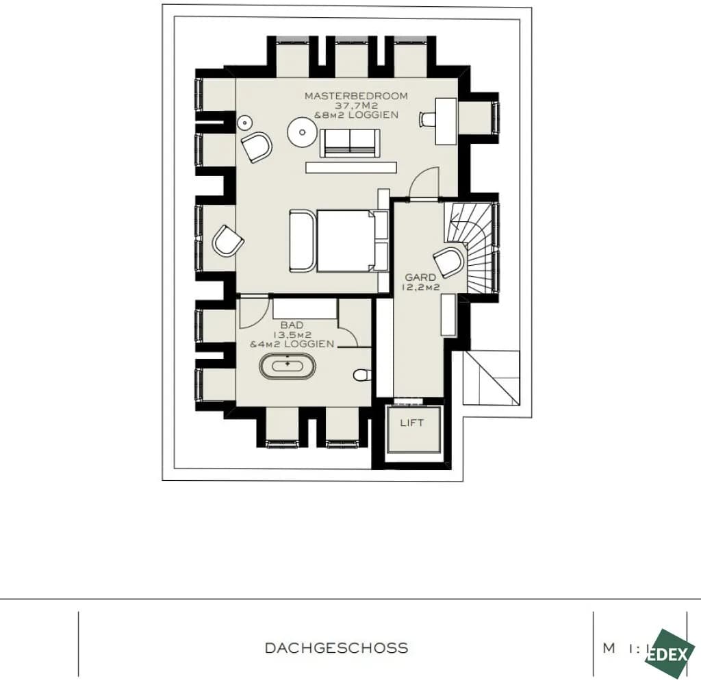 9-Zimmer-Immobilie kaufen in Wien – 440,6 m², € 3.500.000 – Bild 25 von 29