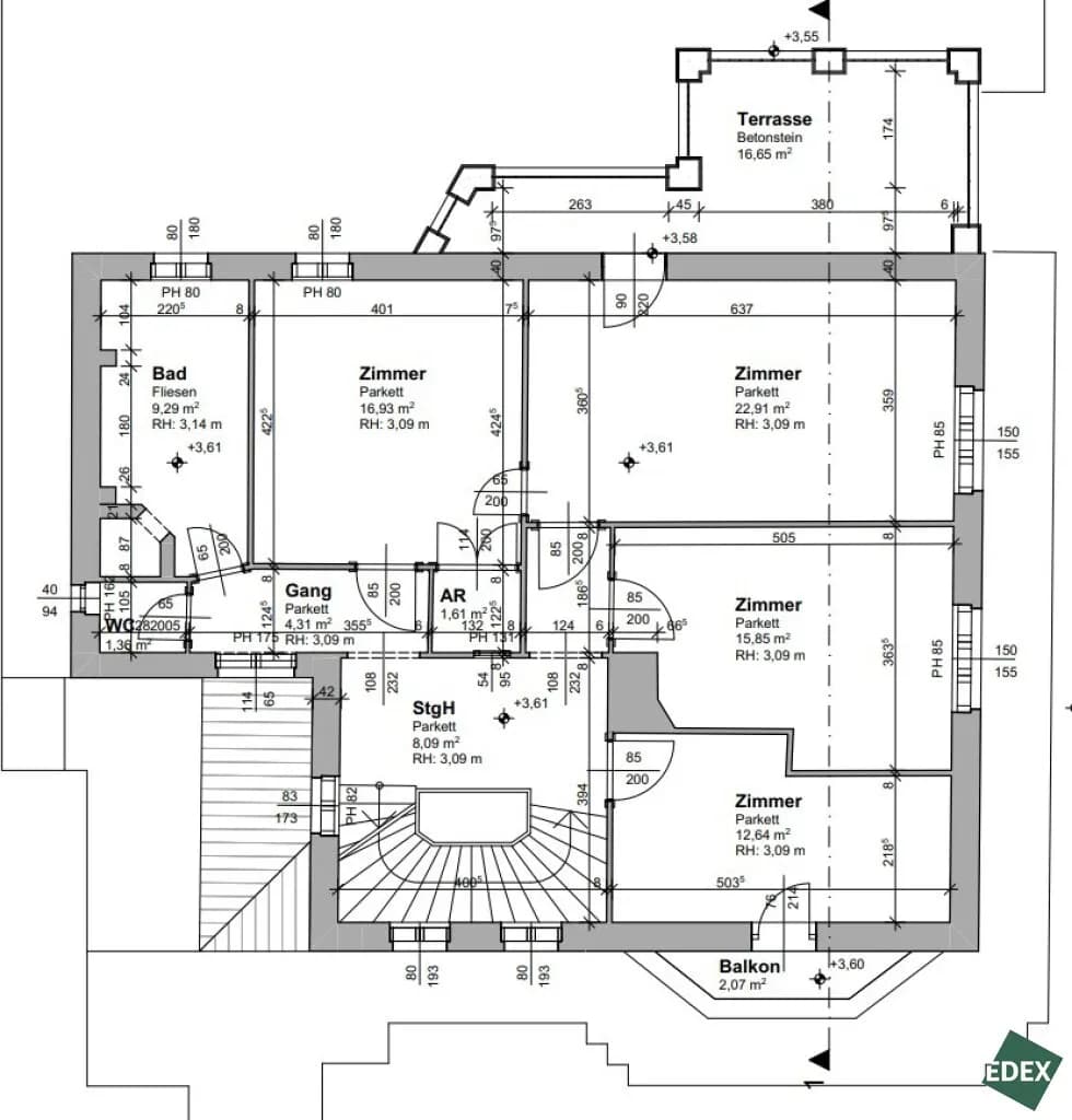 9-Zimmer-Immobilie kaufen in Wien – 440,6 m², € 3.500.000 – Bild 28 von 29
