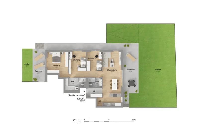 4-Zimmer-Wohnung kaufen in Wien – 112,91 m², € 999.900 – Bild 3 von 15