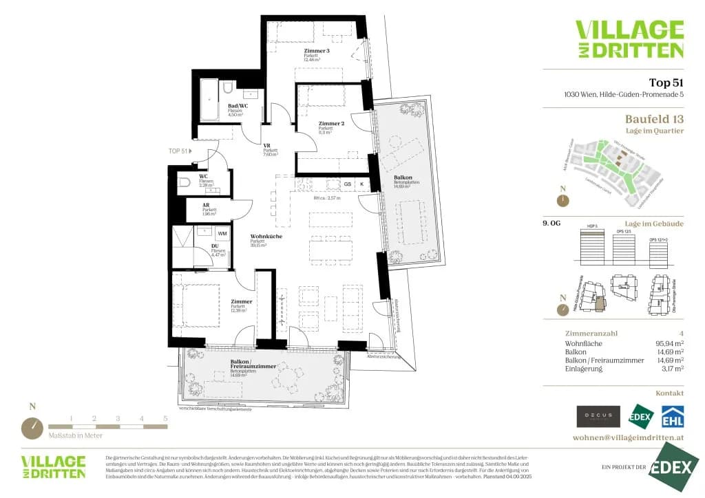 4-Zimmer-Wohnung kaufen in Wien – 95,94 m², € 820.000 – Bild 38 von 38