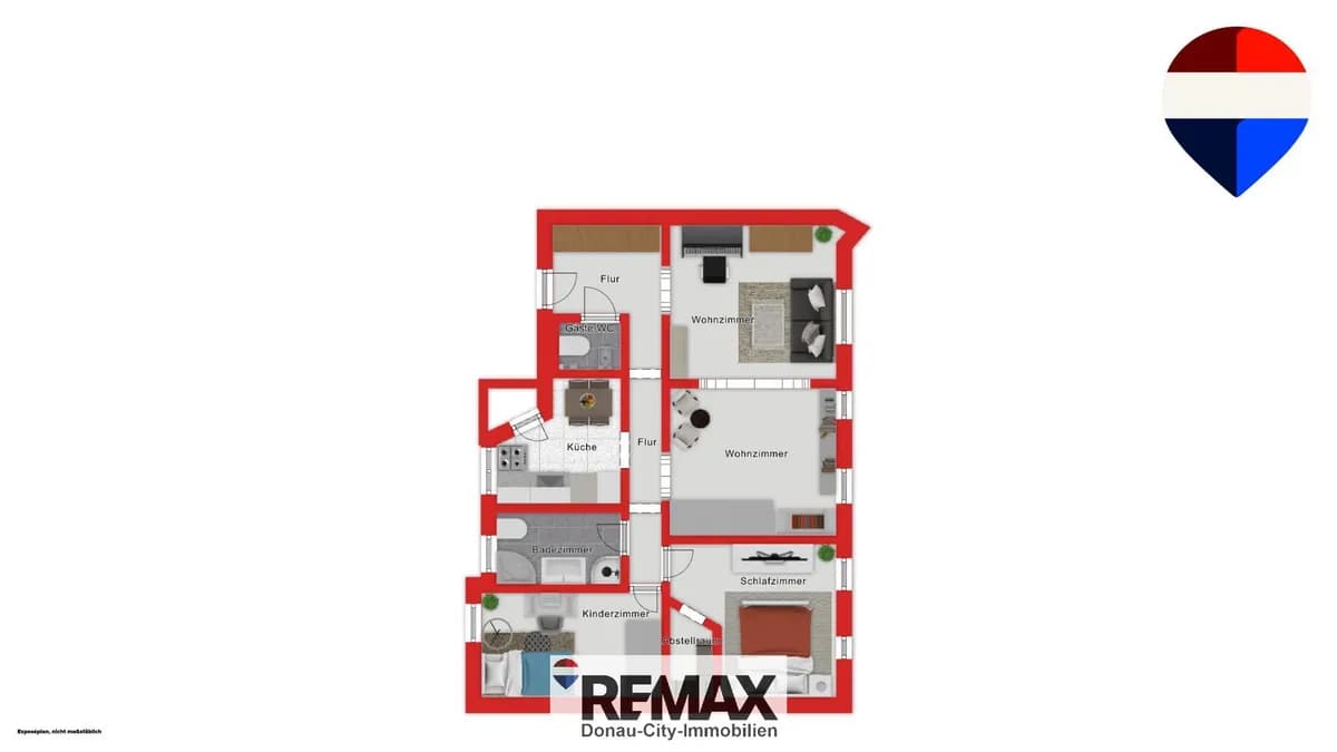3-Zimmer-Wohnung kaufen in Wien – 115 m², € 350.000 – Bild 6 von 8